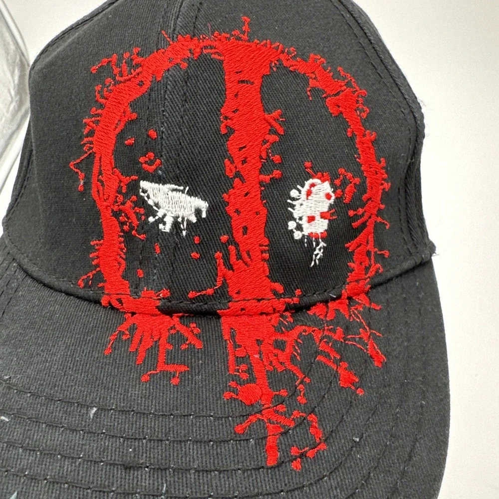 Marvel Comics‎ Deadpool Hat Cap Black w Red OSFM